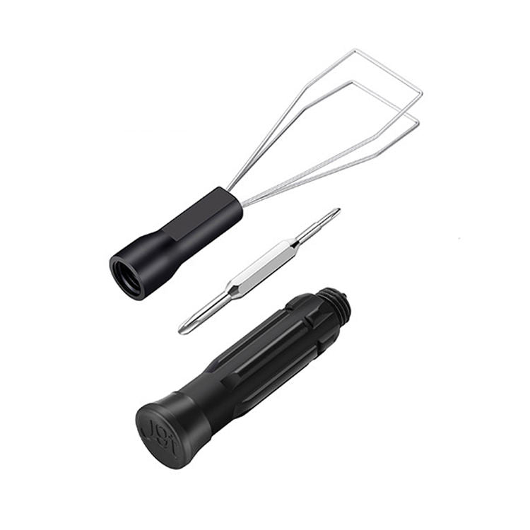 3 in 1 Keycap Puller with a Screwdriver Black
