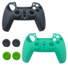 PS5 Controller Silicone Case and Thumb Grips - Pack of 2 BN19