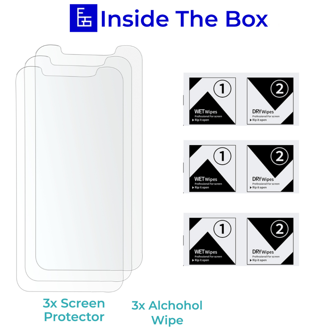 EGS - Samsung A34 3 Pack 9H Screen Protector