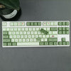 Load image into Gallery viewer, Macha Green 124-Key English XDA Profile Custom Keycaps for Mechanical Keyboards