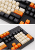 Load image into Gallery viewer, Black, Orange and White 104-Piece Backlit Keycaps Set for Mechanical Keyboard - OEM Profile