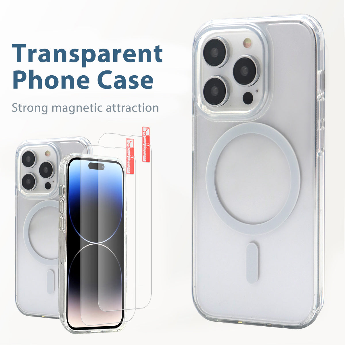 EGS - Magsafe Case and 2 Protectors for iPhone 15 Series