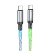 Hoco U112 60W Colorful Type-C to Type-C Cable