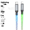 Hoco U112 60W Colorful Type-C to Lightning Cable