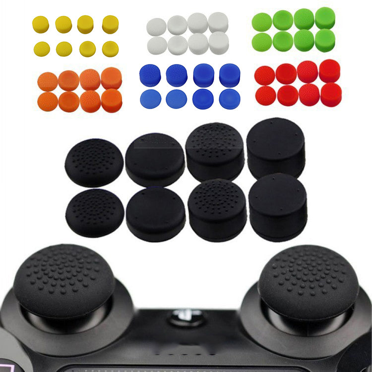 8pcs Silicone Thumb Grips Set for PS4/PS4/XBOX 360/XBOX ONE/XBOX X AND S