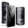 Load image into Gallery viewer, iPhone 12 Mini Clear Strong TPU Case and 2 Tempered Glass Screen Protectors