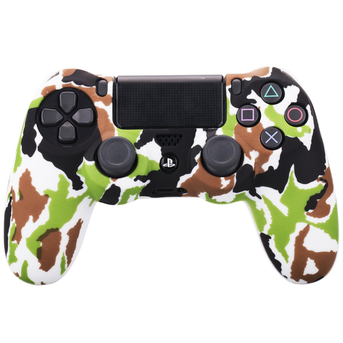 PS4 Controller Silicone Skin with Finger Grips Bundle BN33