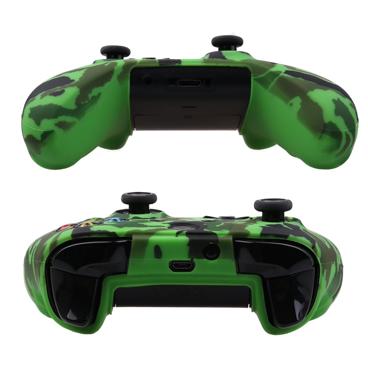 Xbox Controller Silicone Skin with Finger Grips Bundle BN38