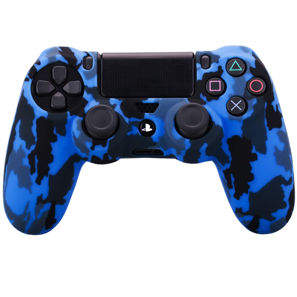 PS4 Controller Silicone Skin with Finger Grips Bundle BN28