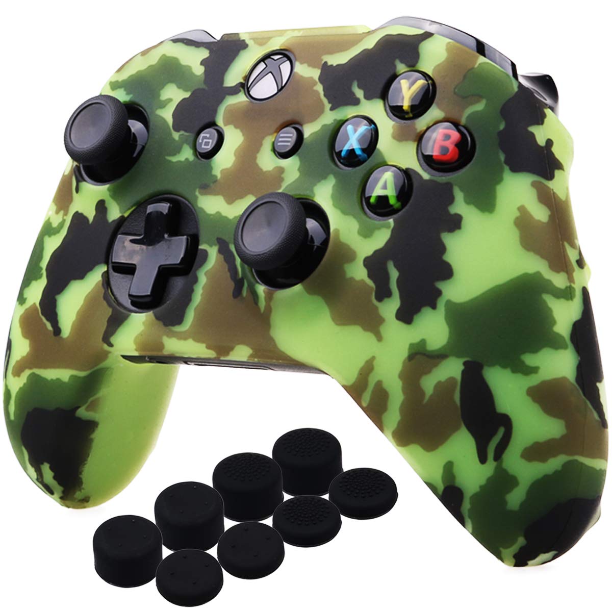 Xbox Controller Silicone Skin with Finger Grips Bundle BN36