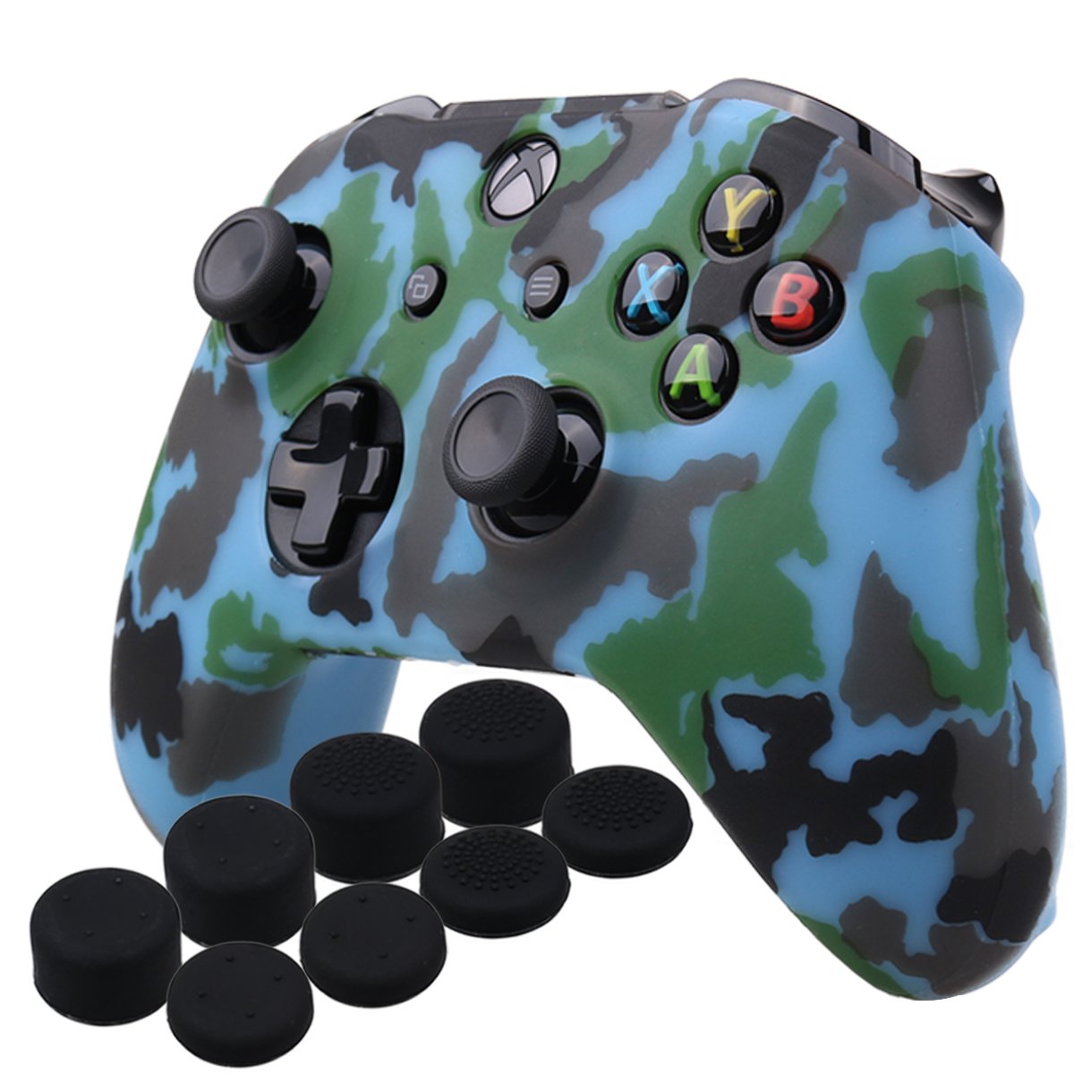 Xbox Controller Silicone Skin with Finger Grips Bundle BN40