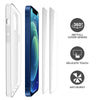 Load image into Gallery viewer, iPhone 11 Pro Clear Strong TPU Case and 2 Tempered Glass Screen Protectors