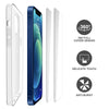 Load image into Gallery viewer, iPhone 11 Pro Max Clear Strong TPU Case and 2 Tempered Glass Screen Protectors