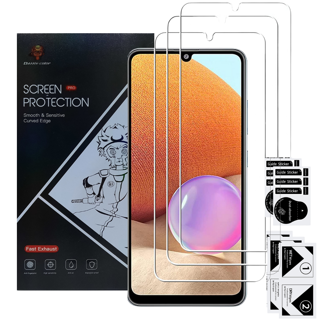 3 Pack Samsung A31 9H Strong Durable Screen Protector