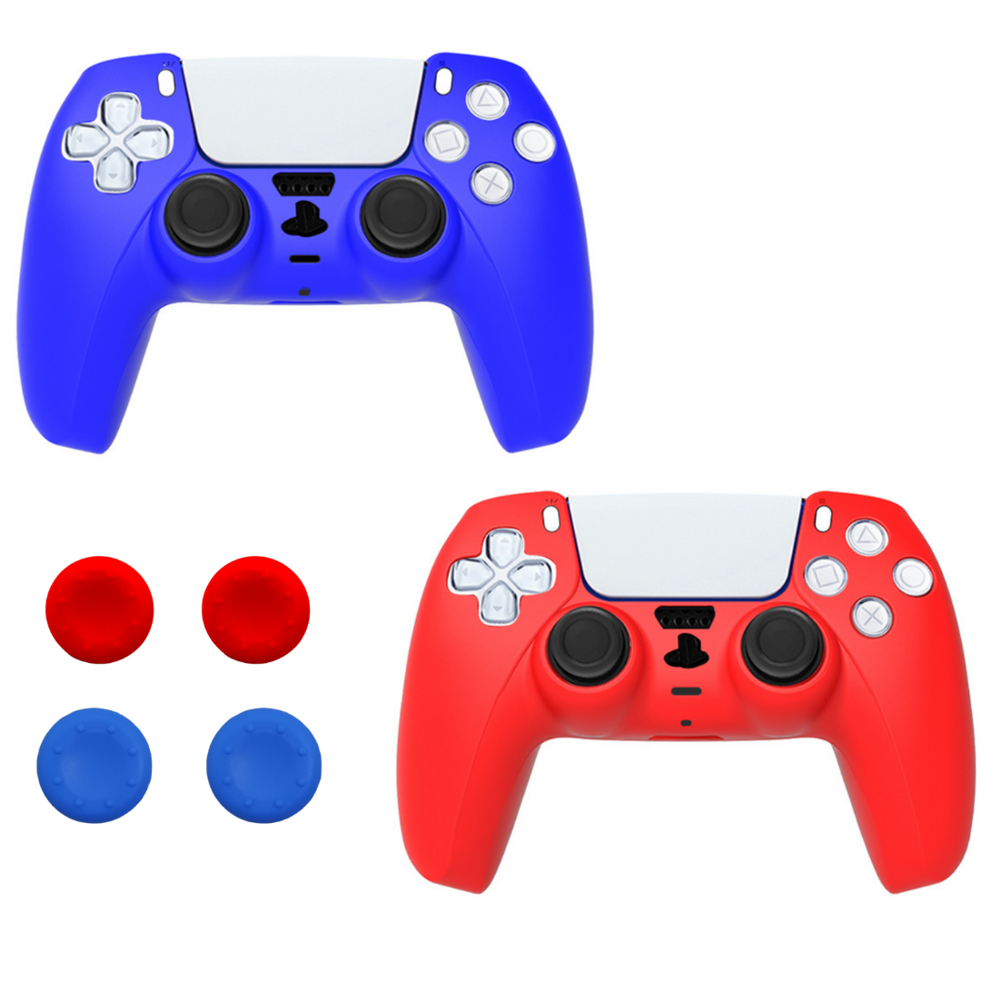 PS5 Controller Silicone Case and Thumb Grips - Pack of 2 BN12-17