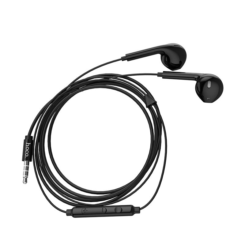 Hoco M55 Memory sound universal earphones with mic 3.5mm - ErkamsGadgetStore