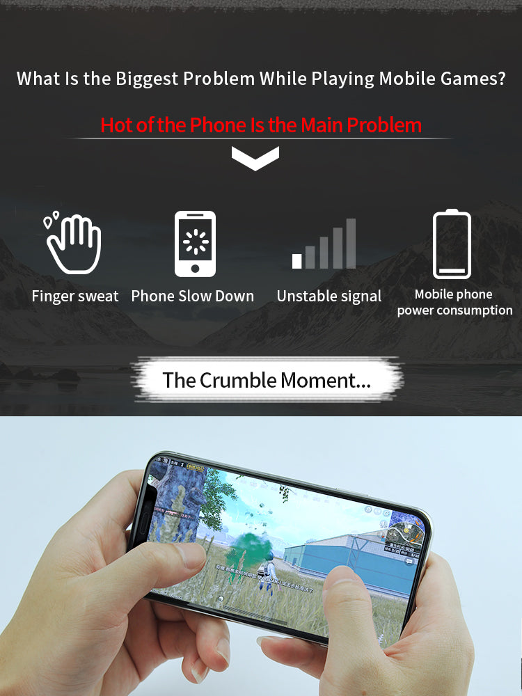 Memo FL05 Mobile Gaming Smartphone Cooling fan - Erkams Gadget Store